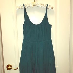 Madewell dress in teal, new with tags